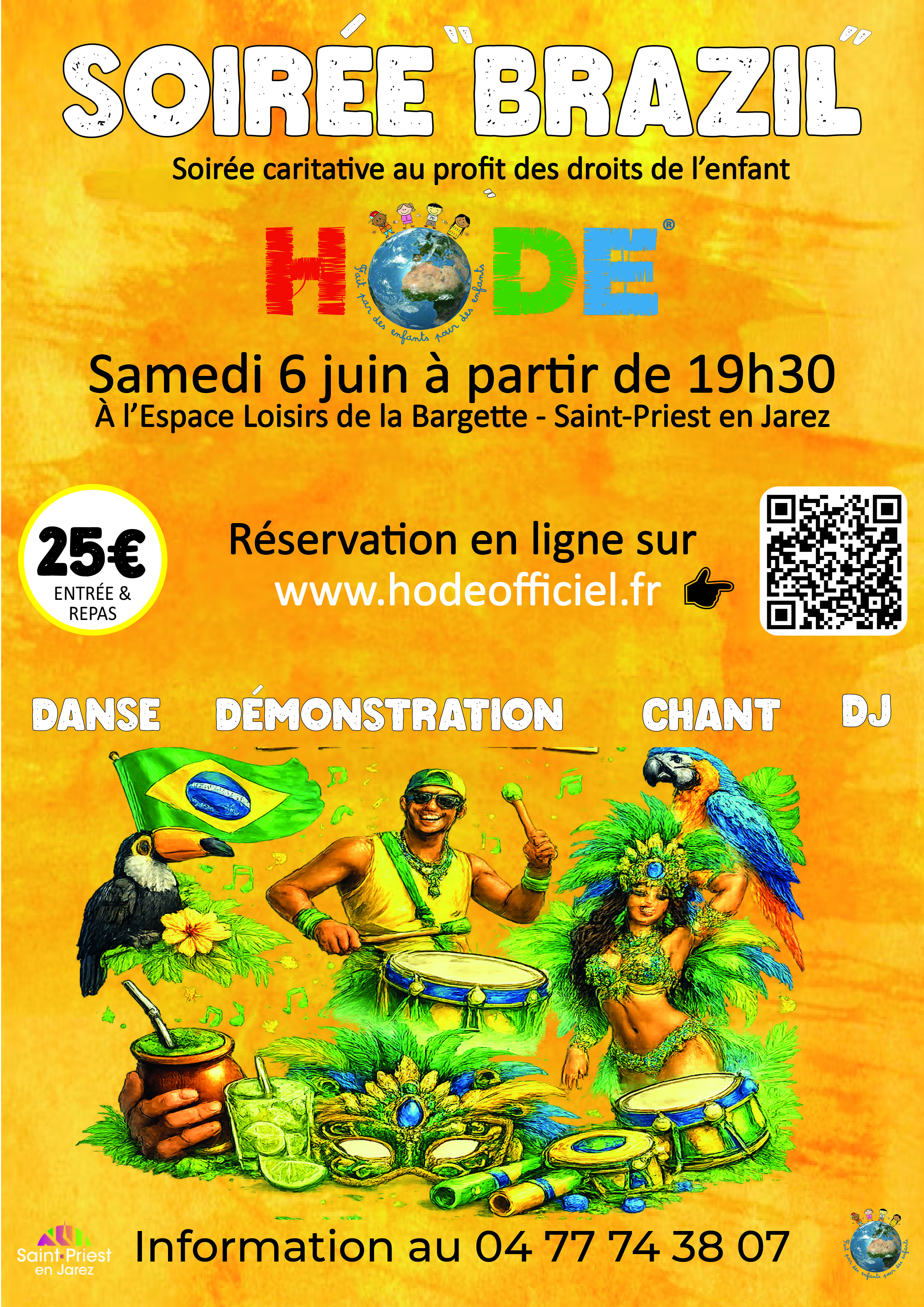 ✨ SOIRÉE BRAZIL – Une nuit festive et solidaire ! ✨