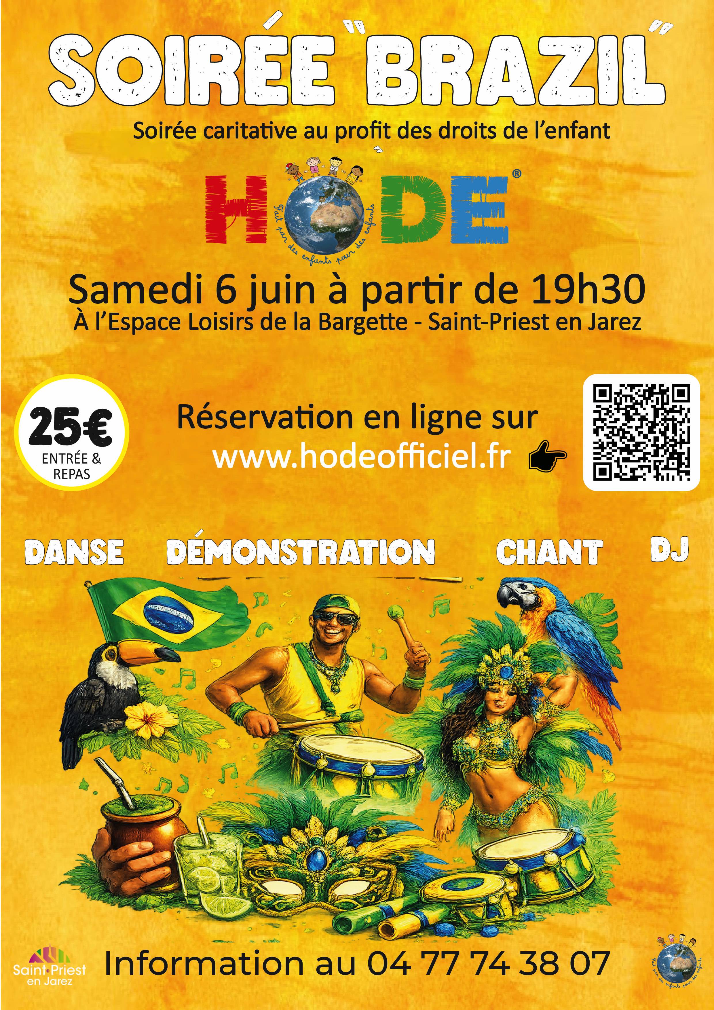 ✨ SOIRÉE BRAZIL POUR HODE ! ✨