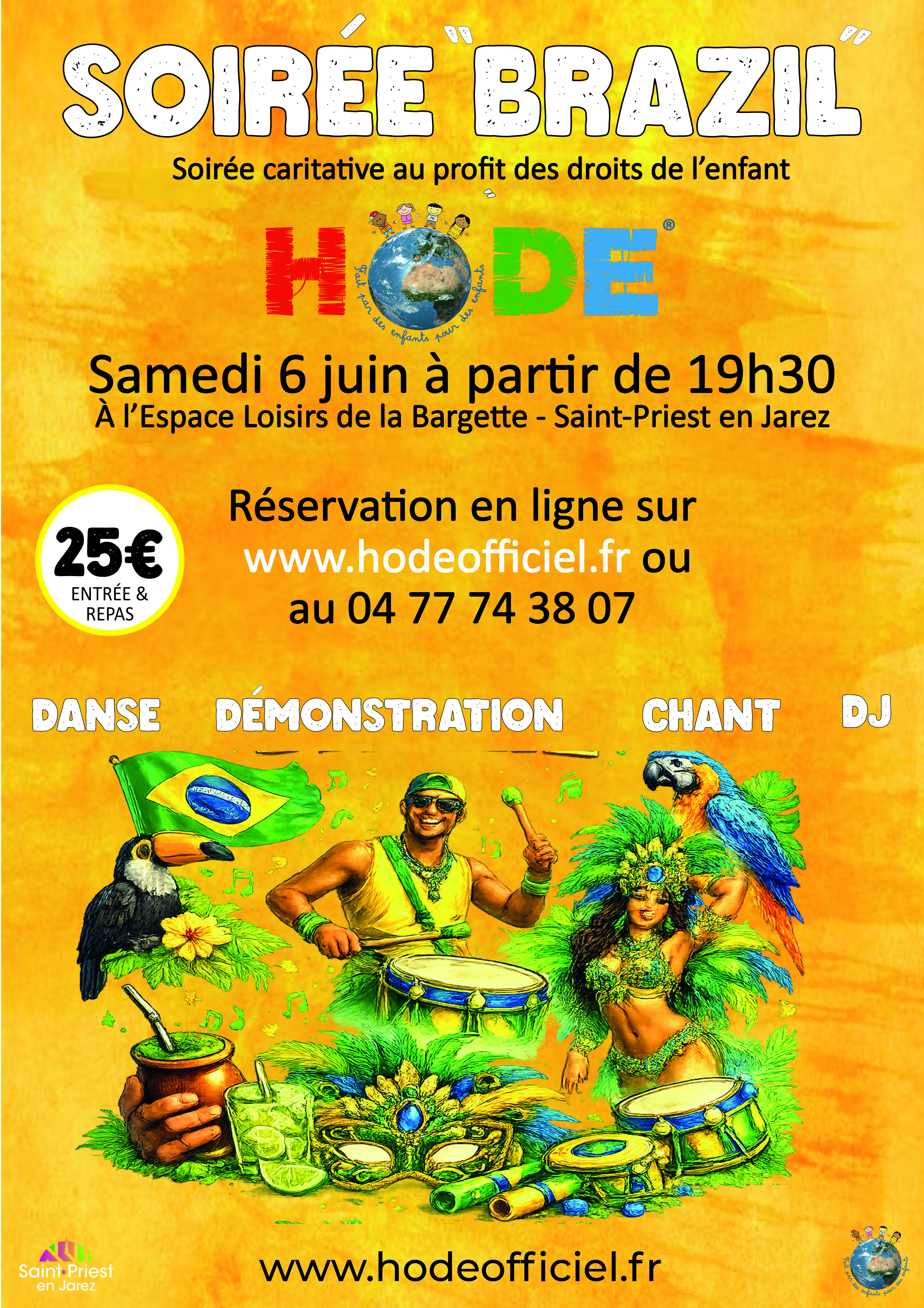✨ SOIRÉE BRAZIL – Une nuit festive et solidaire ! ✨